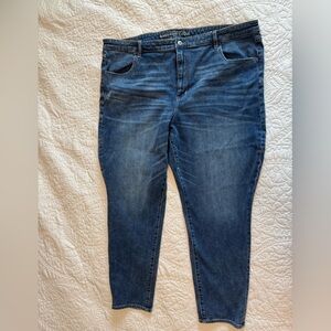 Classic high waisted skinny jeans size 24